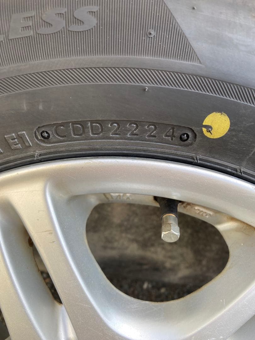 ②VRX2 145/80R13 24年製　タイヤホイール4本セット