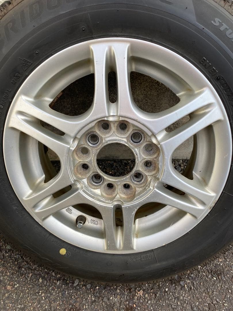 ②VRX2 145/80R13 24年製　タイヤホイール4本セット