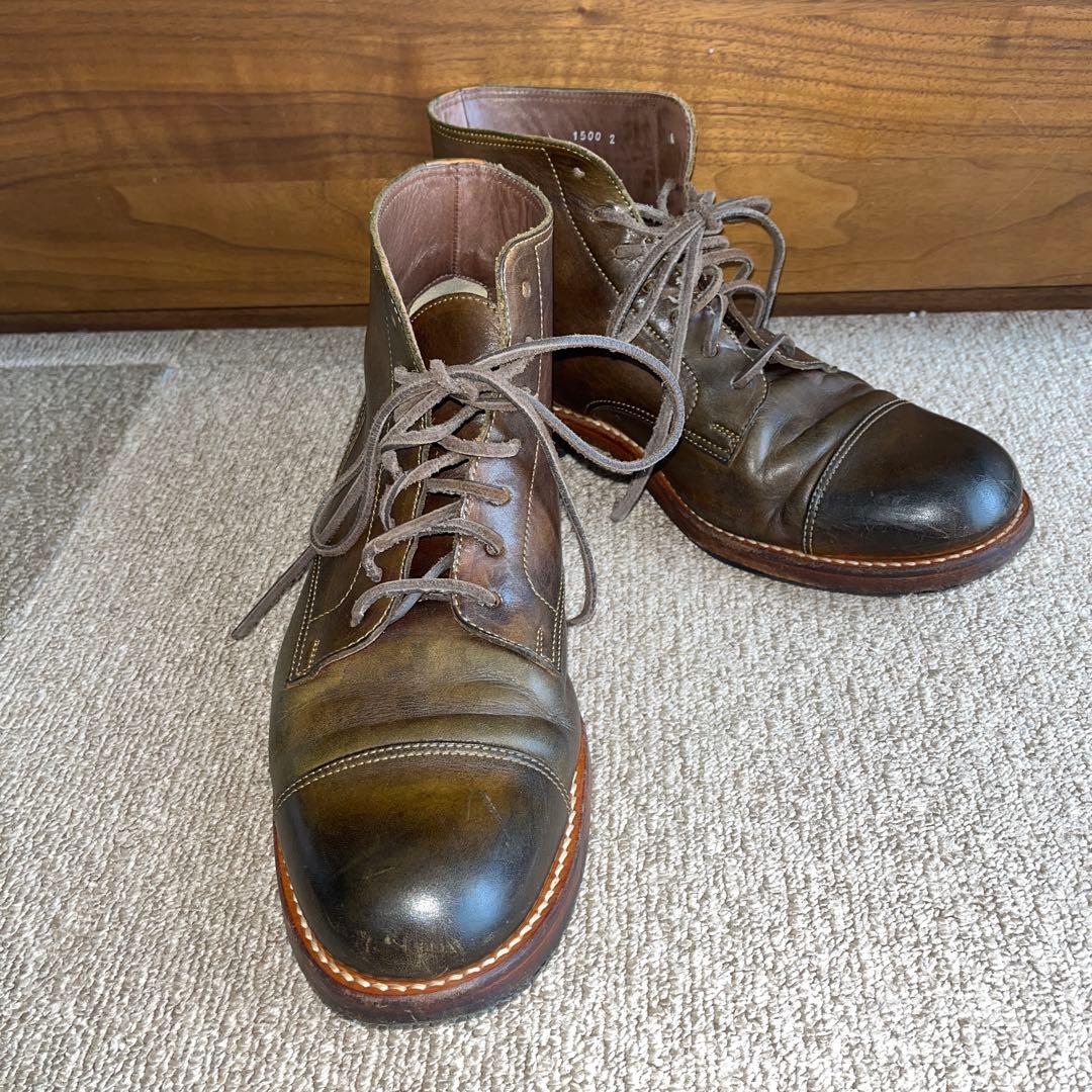 LEATHER & SILVER MOTO モト レザー 1500 ワークブーツ