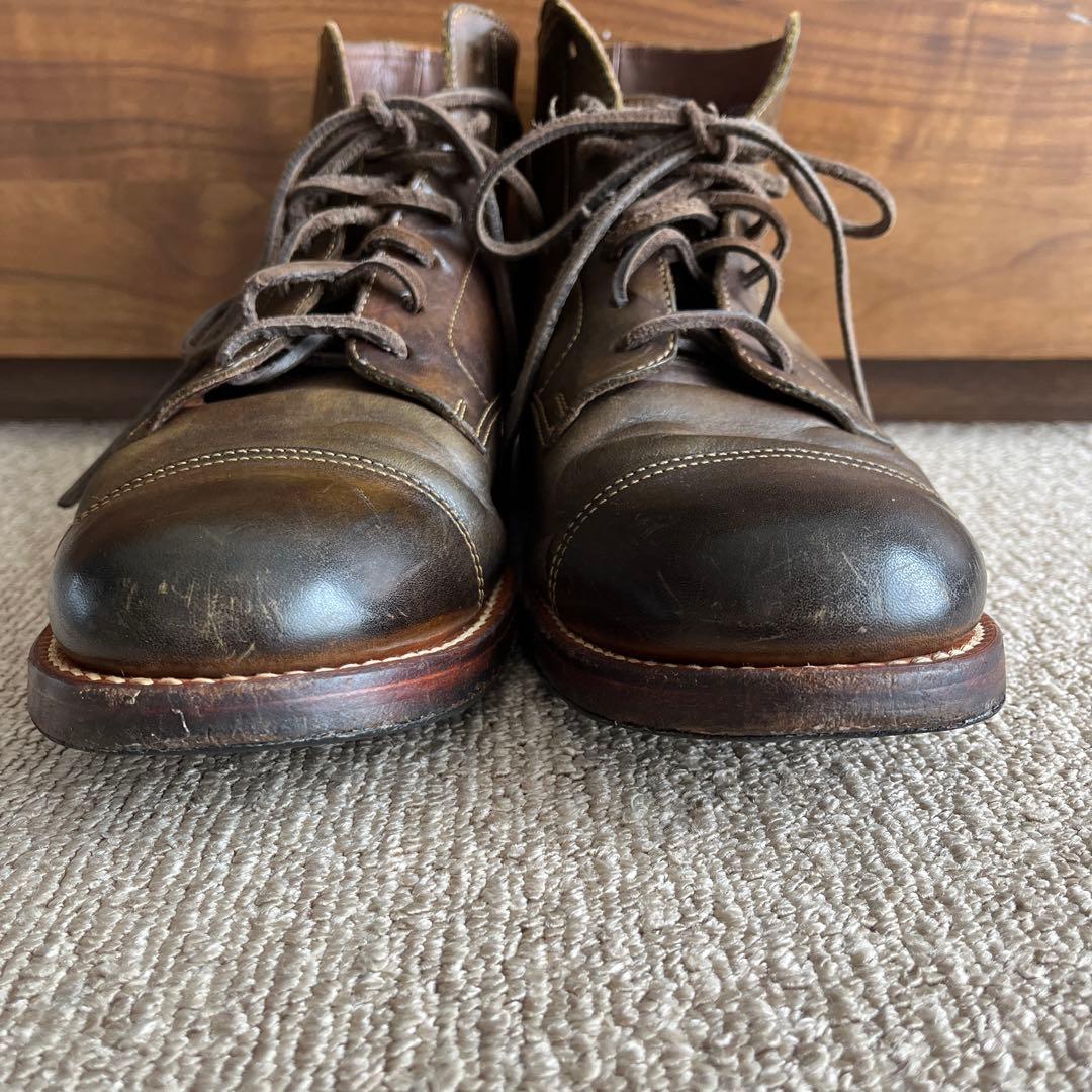 LEATHER & SILVER MOTO モト レザー 1500 ワークブーツ