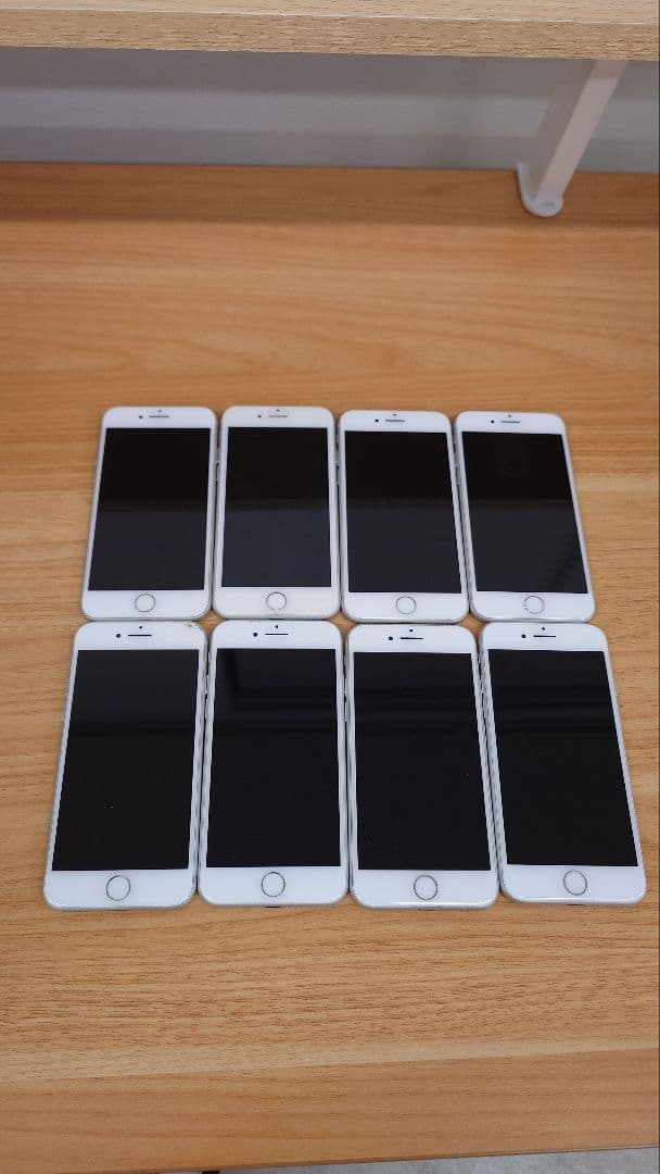 【全台初期化済】iPhone 7 シルバー 8台セット