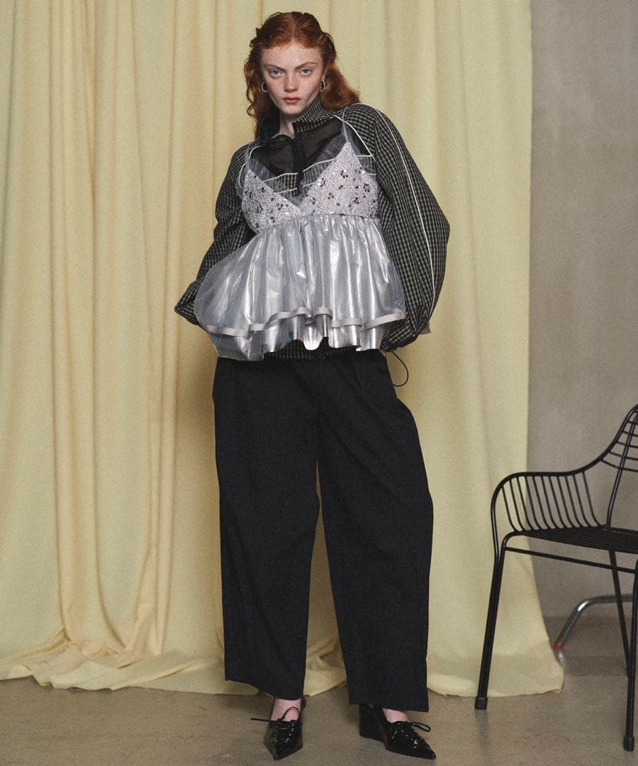 MAISON SPECIAL リバーシブルチェックブルゾン メゾンスペシャル