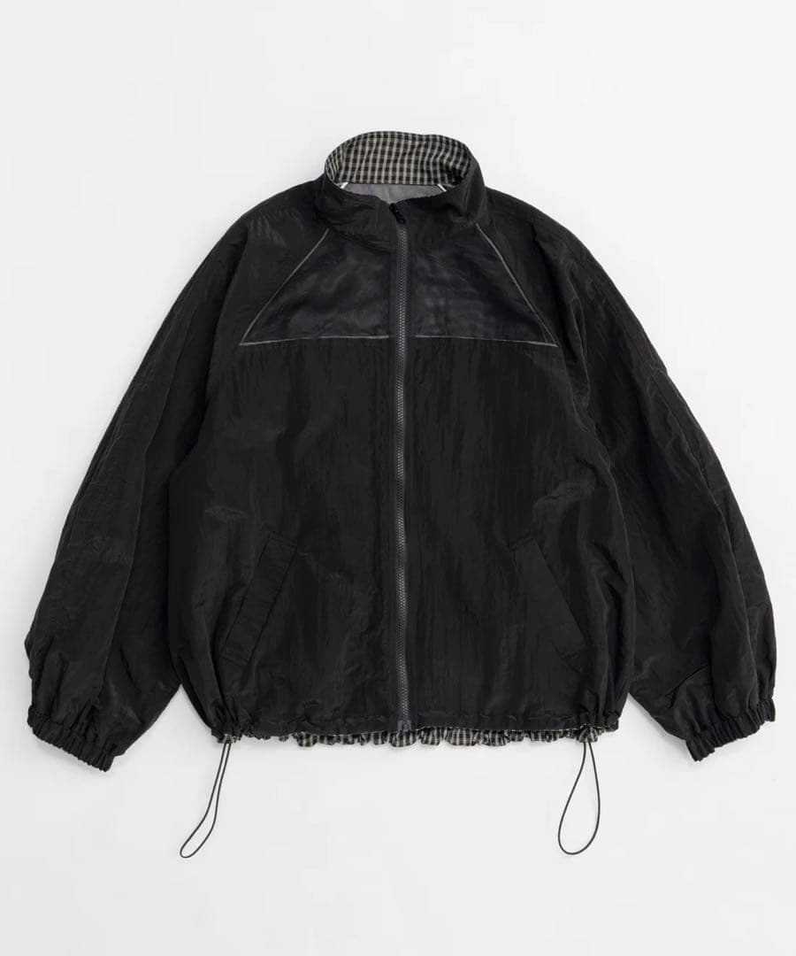 MAISON SPECIAL リバーシブルチェックブルゾン メゾンスペシャル