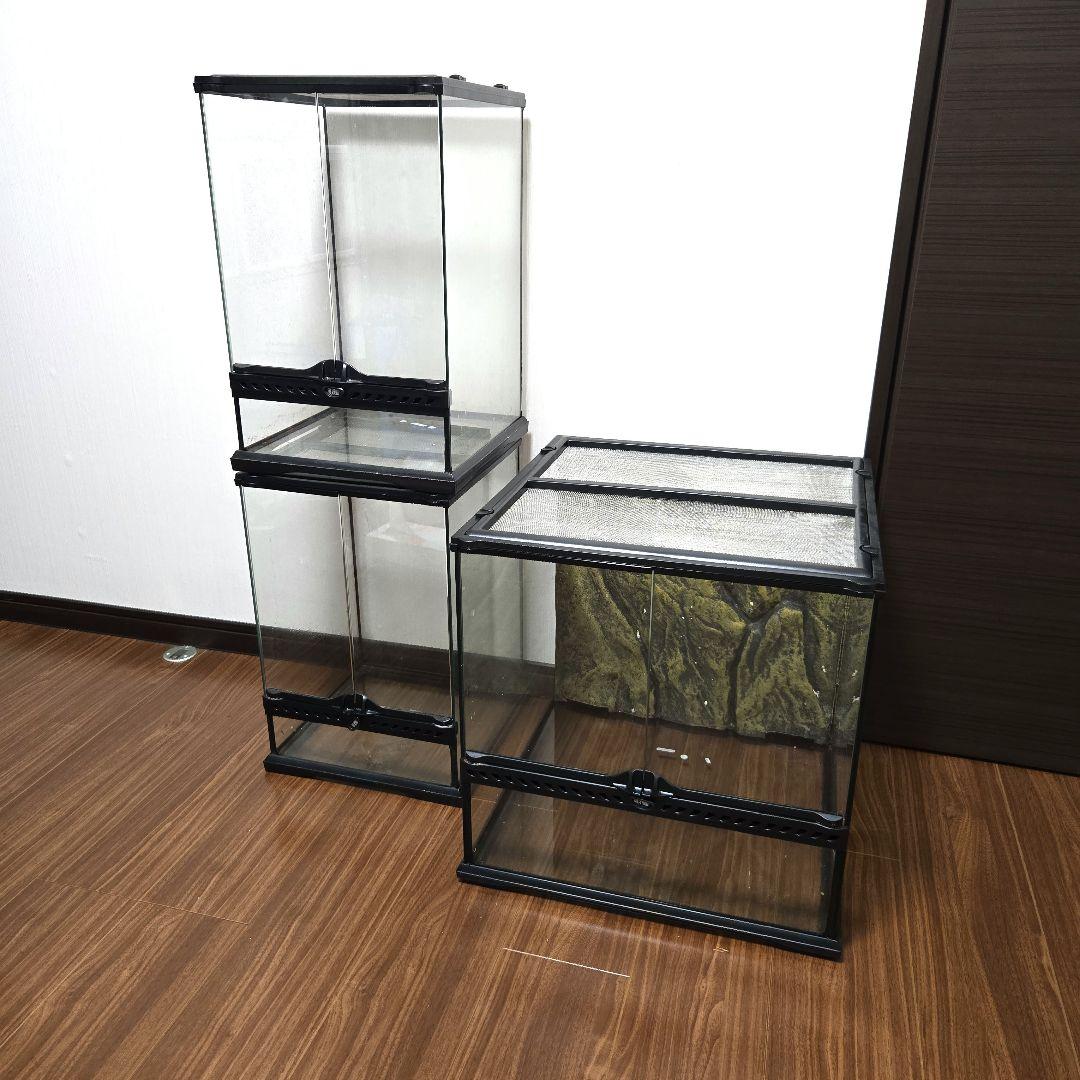 【群馬県引取限定】エキゾテラ グラステラリウム3045×2台/4545×1台