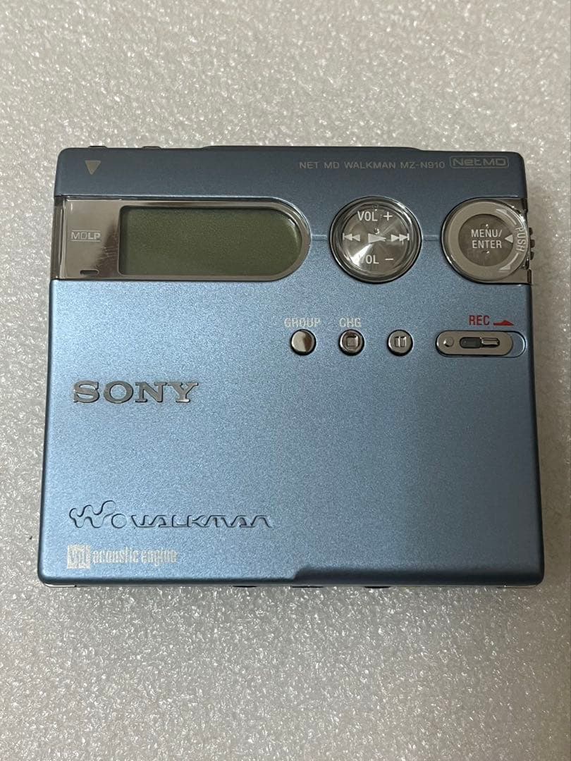 SONY ポータブルMDプレーヤー G-Protection動作未確認です