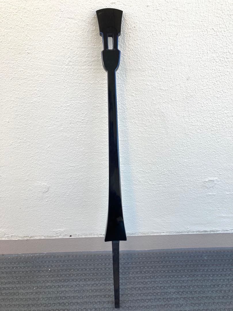 沖縄 三線 久場春殿型 棹のみ たぶん黒檀