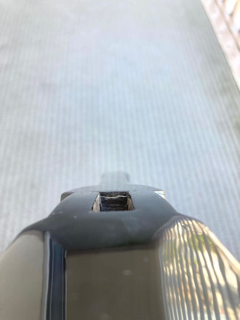 沖縄 三線 久場春殿型 棹のみ たぶん黒檀