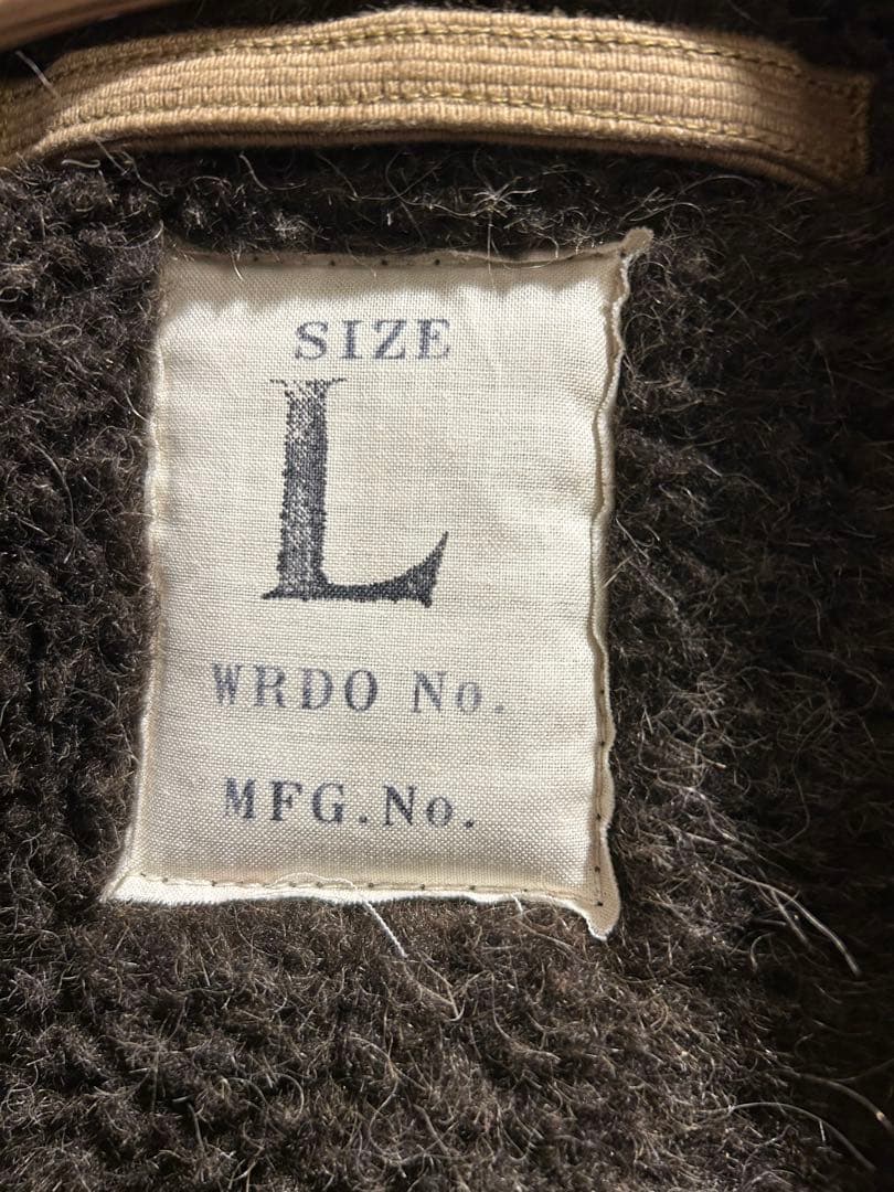 い*ん様 WEIRDO N-1 デッキジャケット アルパカボア L US NAV