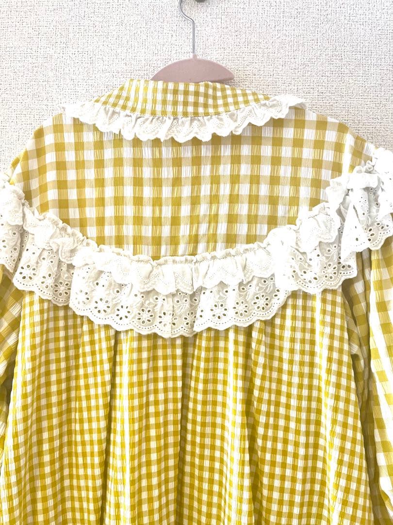 美品！Candy Stripper ギンガムチェック ワンピース