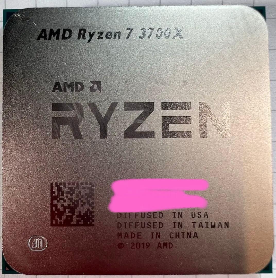 謎のRYZEN小祭笑 AMD RYZEN 7 3700Xやはりジャンク扱い