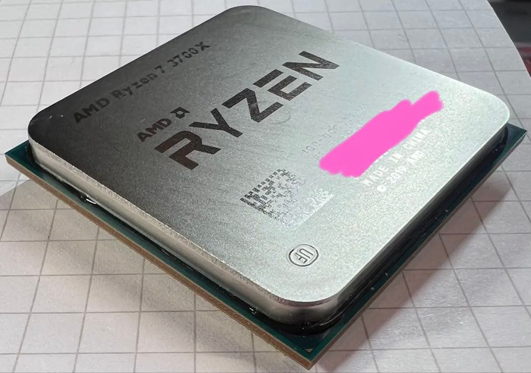 謎のRYZEN小祭笑 AMD RYZEN 7 3700Xやはりジャンク扱い