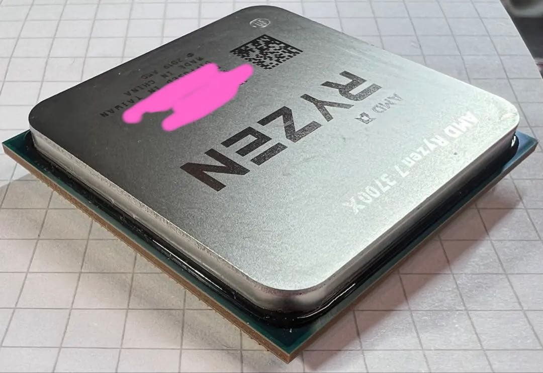 謎のRYZEN小祭笑 AMD RYZEN 7 3700Xやはりジャンク扱い