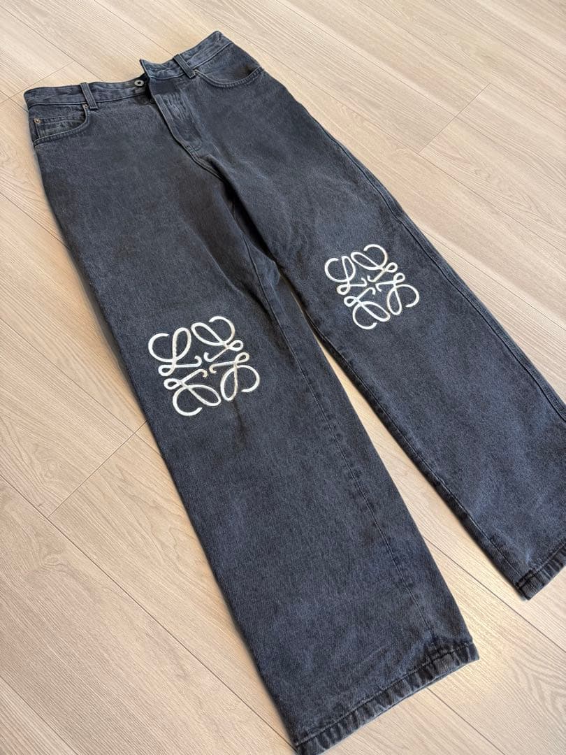 LOEWE ロエベ　アナグラム　バギーパンツ　46