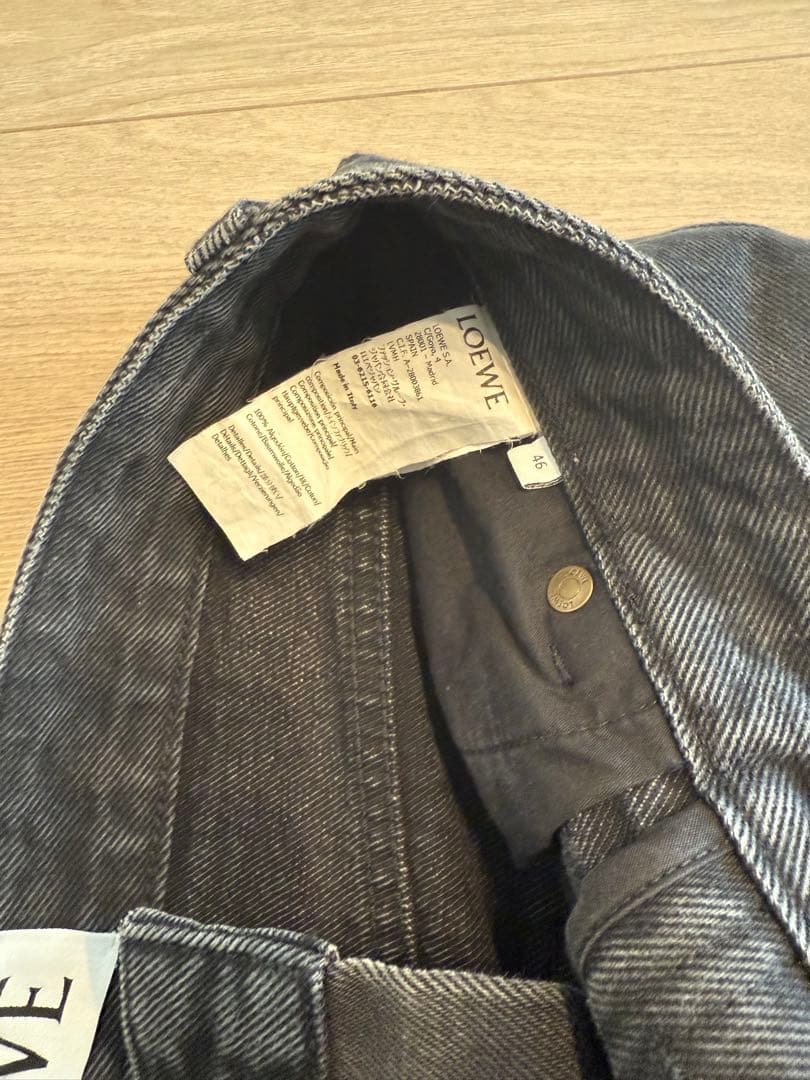 LOEWE ロエベ　アナグラム　バギーパンツ　46