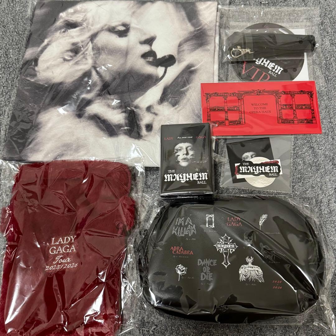 Lady Gaga ライブ VIP Gold ガガ グッズ 特典 セット
