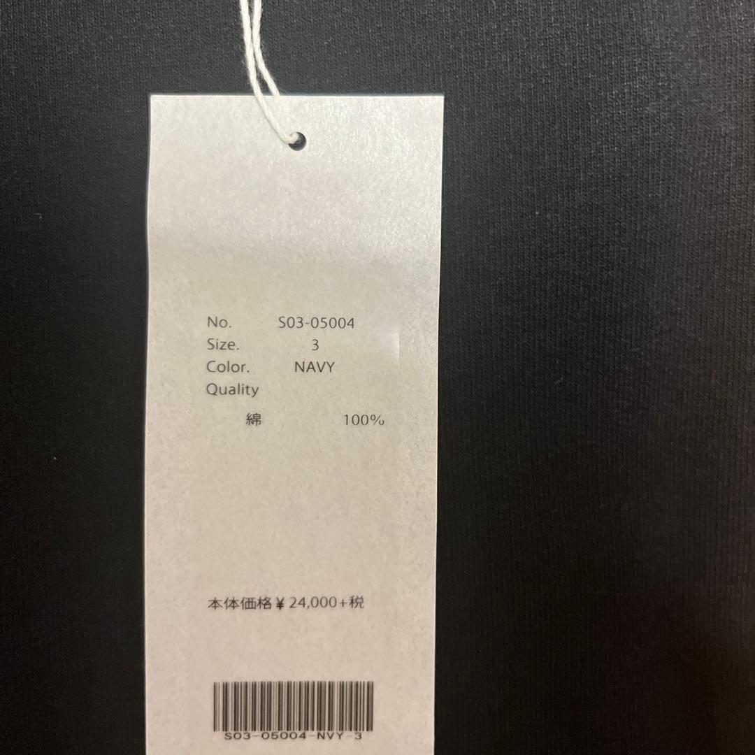 comoli ネイビー トレーナー サイズ3