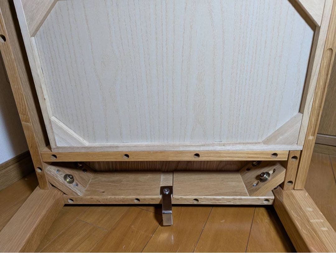 ■TAO■無印 木製デスク 引出しオーク材 110 事務 学習 勉強机