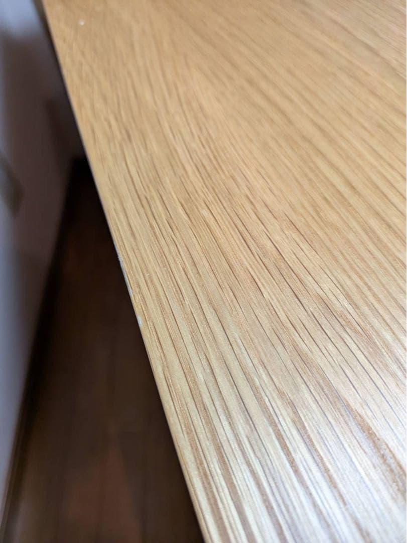 ■TAO■無印 木製デスク 引出しオーク材 110 事務 学習 勉強机