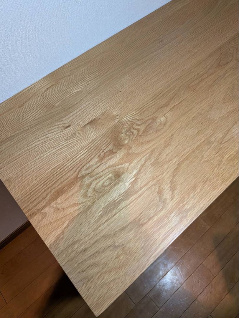 ■TAO■無印 木製デスク 引出しオーク材 110 事務 学習 勉強机