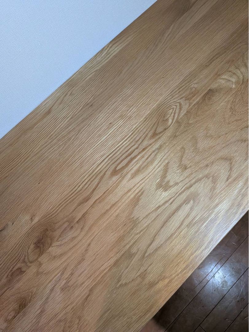 ■TAO■無印 木製デスク 引出しオーク材 110 事務 学習 勉強机