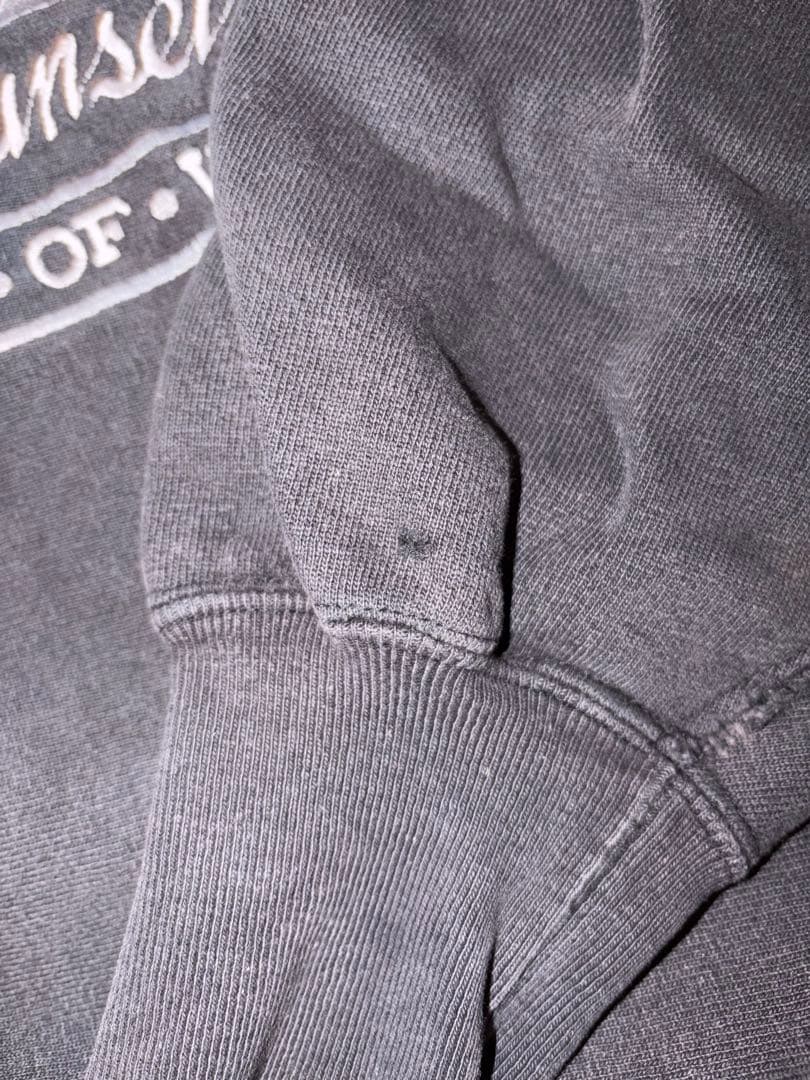 90s チャンピオンリバースウィーブ usa製 XL ブラック　ウェイサタ港