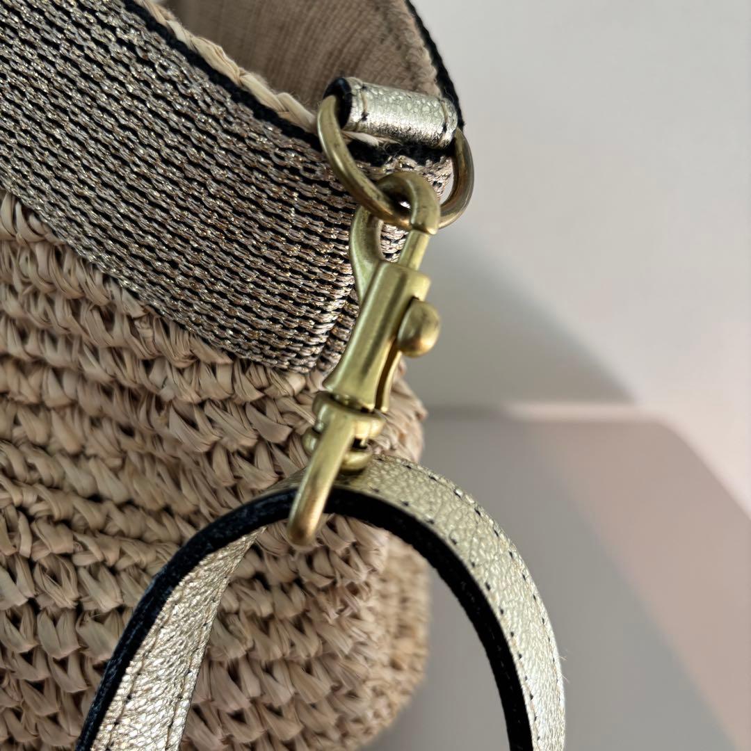 VIOLAd'ORO ヴィオラドーロ SANDRO 2way かごバッグ