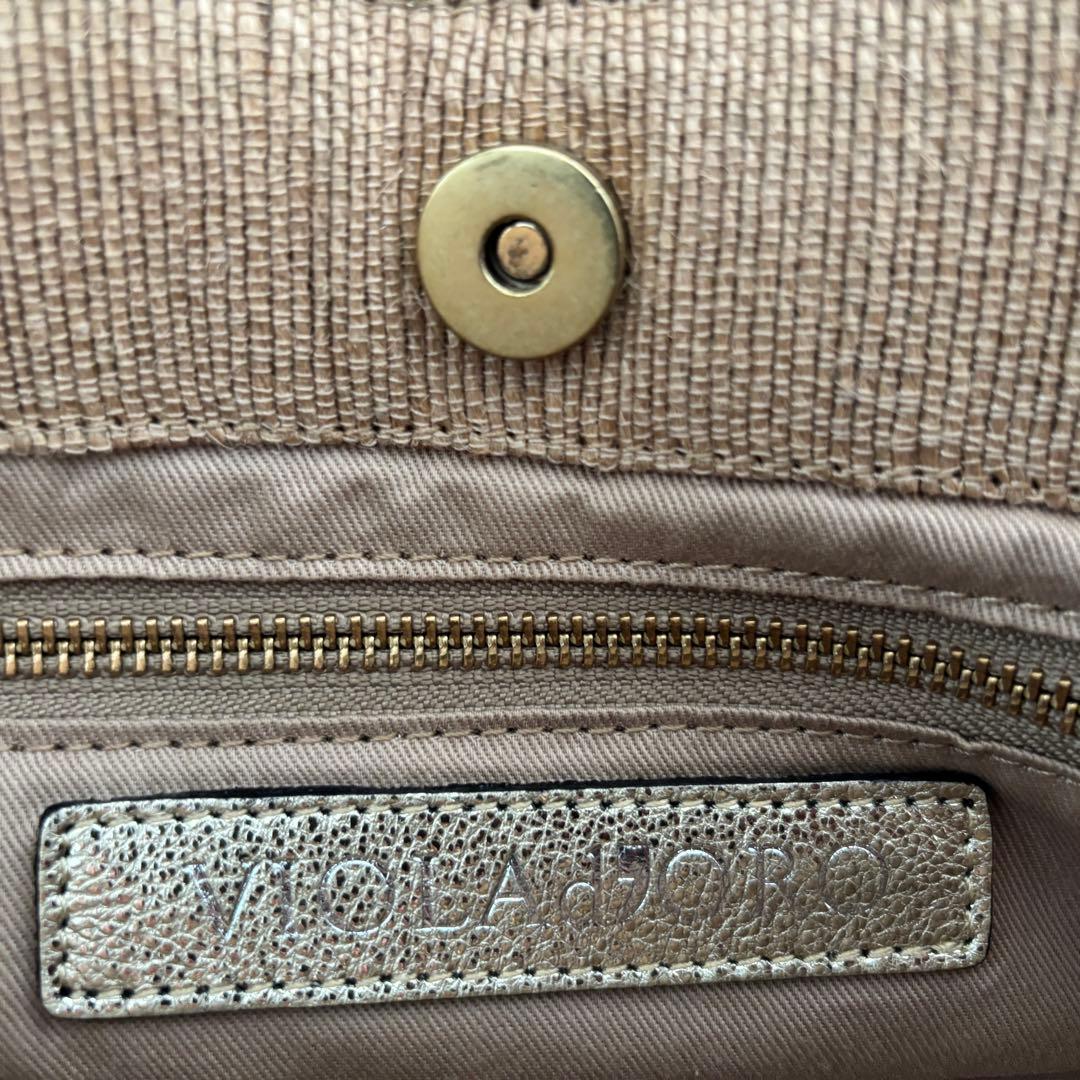 VIOLAd'ORO ヴィオラドーロ SANDRO 2way かごバッグ