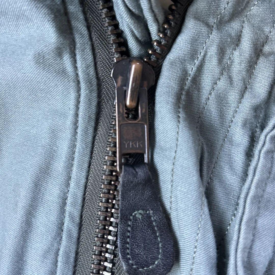 80s N-3B ヴィンテージUSA製サイズL ミリタリージャケットバイカー防寒