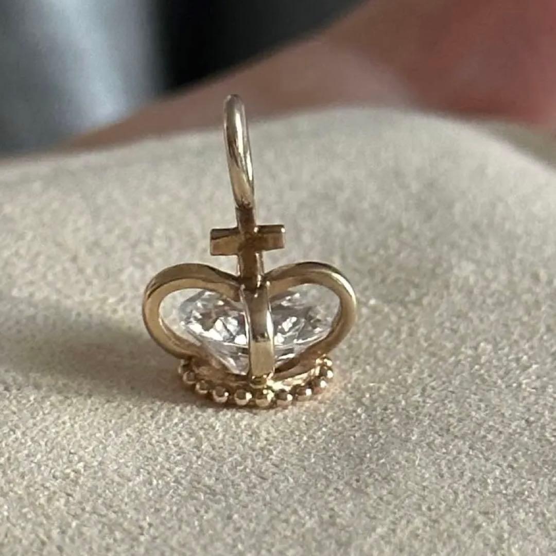 ⭐*︎様 NOJESS K10 クラウンモチーフ　チャーム　ペンダントトップ　1