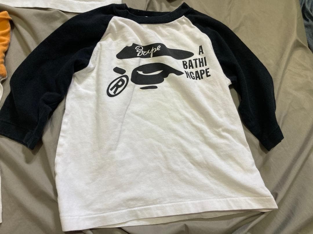 BAPE KIDS 長袖シャツ サイズ110 3つセット