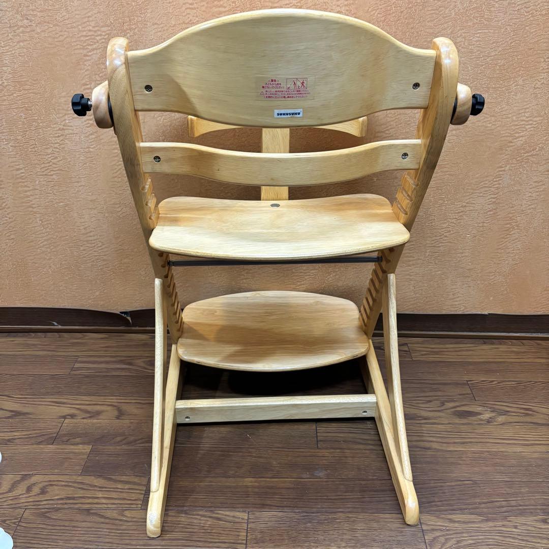 ☆美品☆【大和屋】すくすくチェアイーエヌ テーブル&ガード付き スタビライザー付