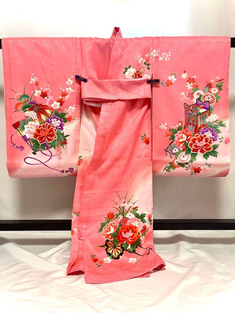 【美おり】MG52003 未使用 女の子 宮参着＋長襦袢セット お宮参り 熨斗目