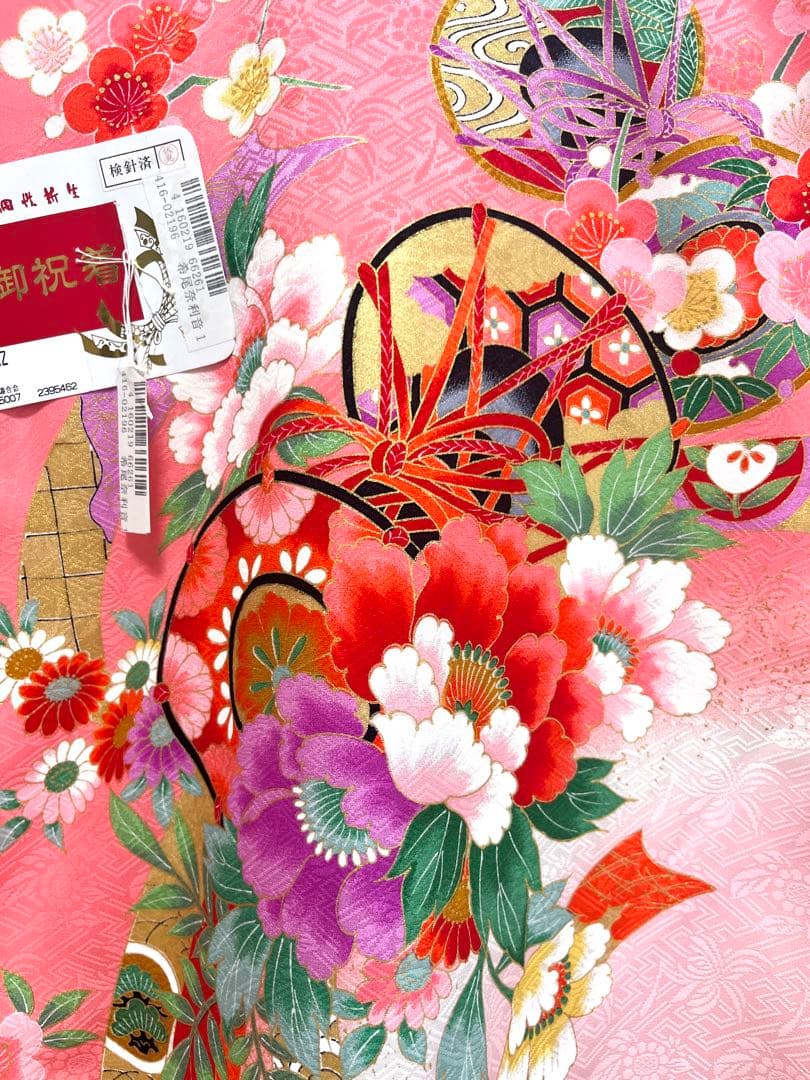 【美おり】MG52003 未使用 女の子 宮参着＋長襦袢セット お宮参り 熨斗目