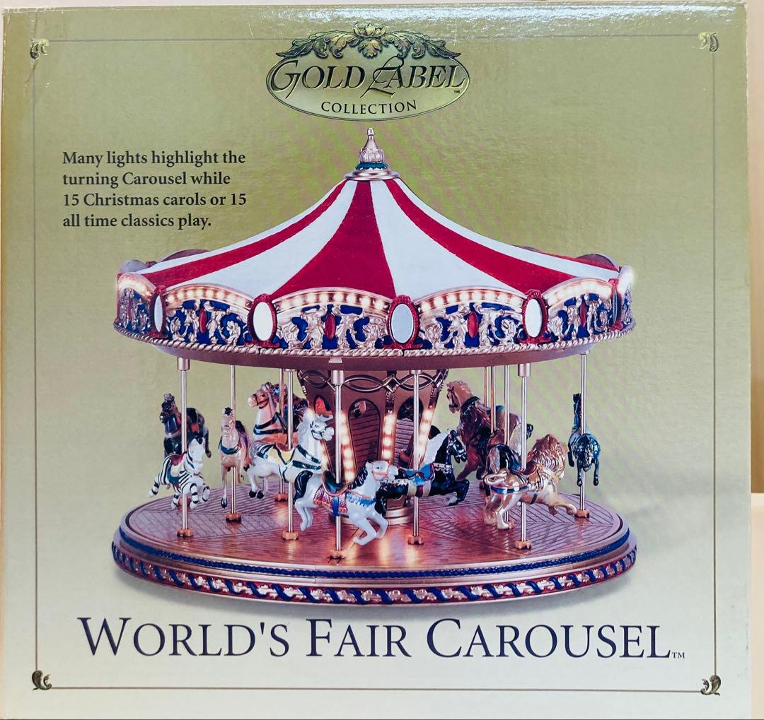 ☆ 美品！Mr.Christmas ミスタークリスマス メリーゴーランド ☆