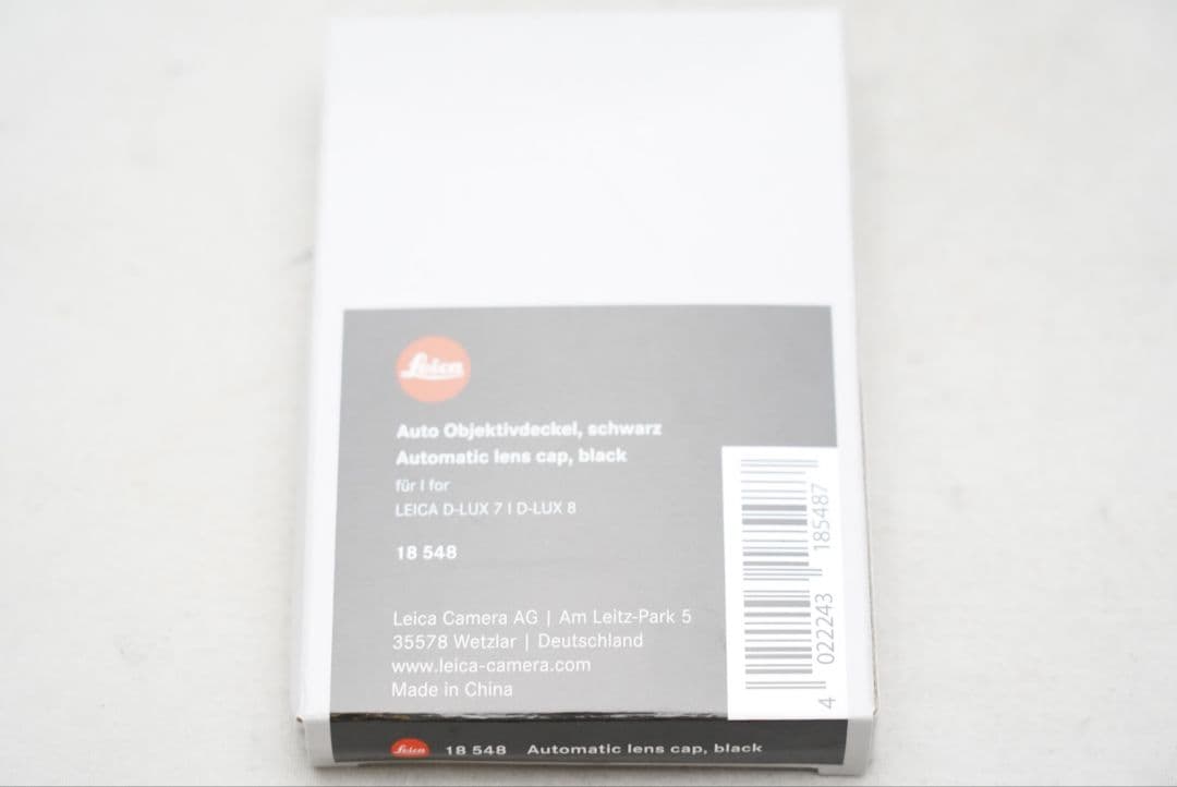 ☆おススメ☆ ライカ 18548 D-LUX用 オートマチック レンズ キャップ