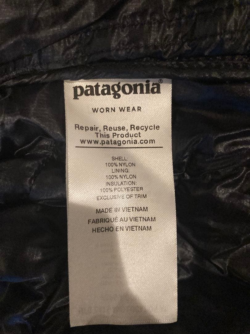 h*5様 Patagonia マイクロパフベスト ブラック