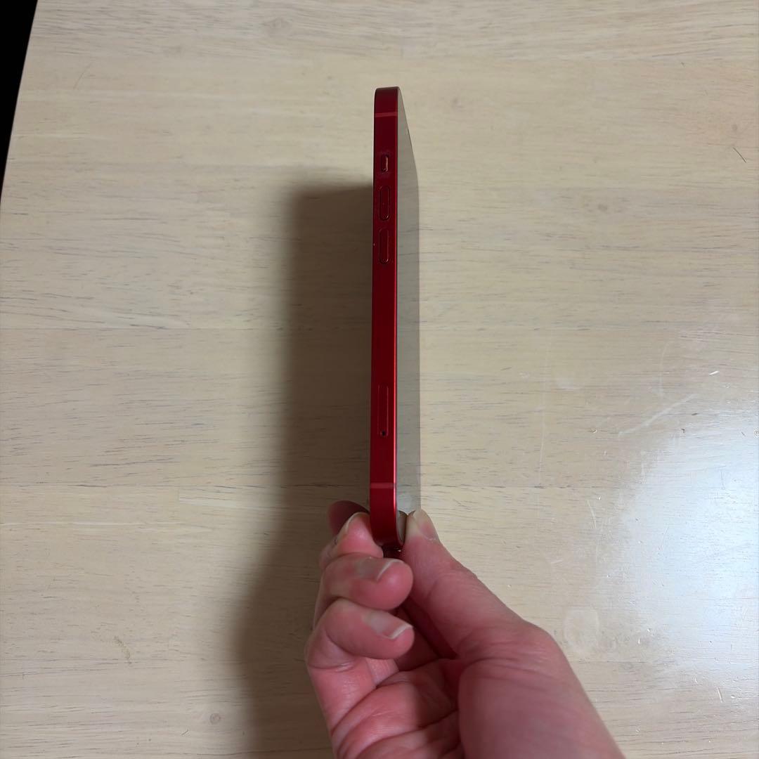 【美品】Apple iPhone 13 (RED) 本体　箱ケーブル付