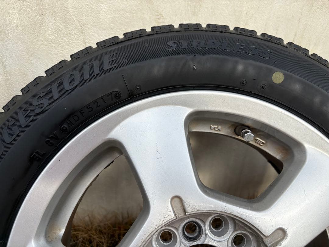 スタッドレス　14インチ タイヤホイールセット ブリヂストン　ブリザック