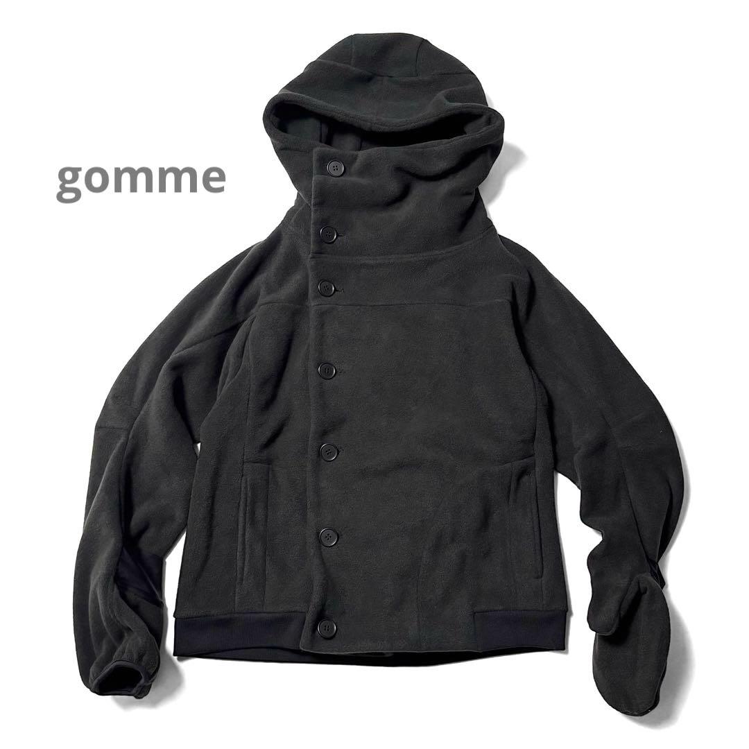 希少 gomme ミトンスリーブフリースジャケット 日本製