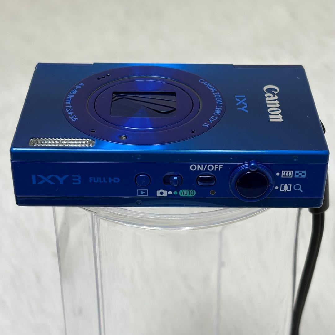Canon カメラ　IXY 3 PC1736 充電器　ブルー　コンデジ　動作品