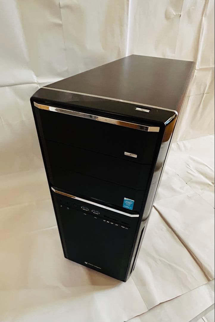 ★タワーpc マウスコンピュータMDV-QX9500SM2-WS-W7P【中古】