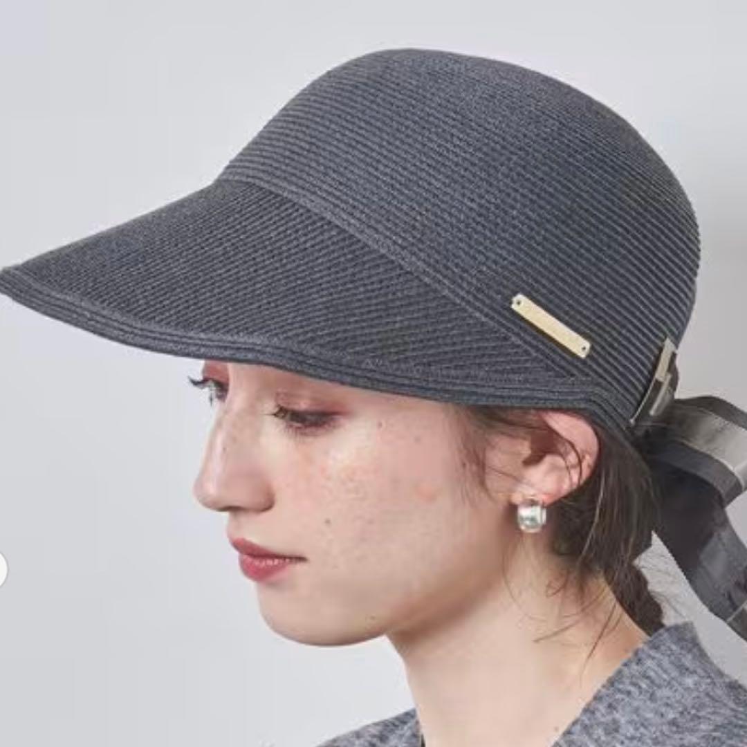 AthenaNewYork JANET キャップ 帽子 グレー