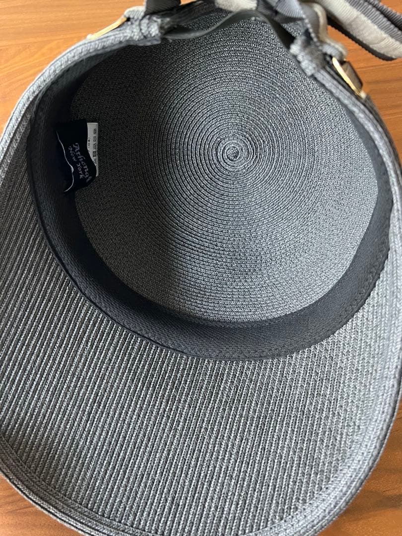 AthenaNewYork JANET キャップ 帽子 グレー