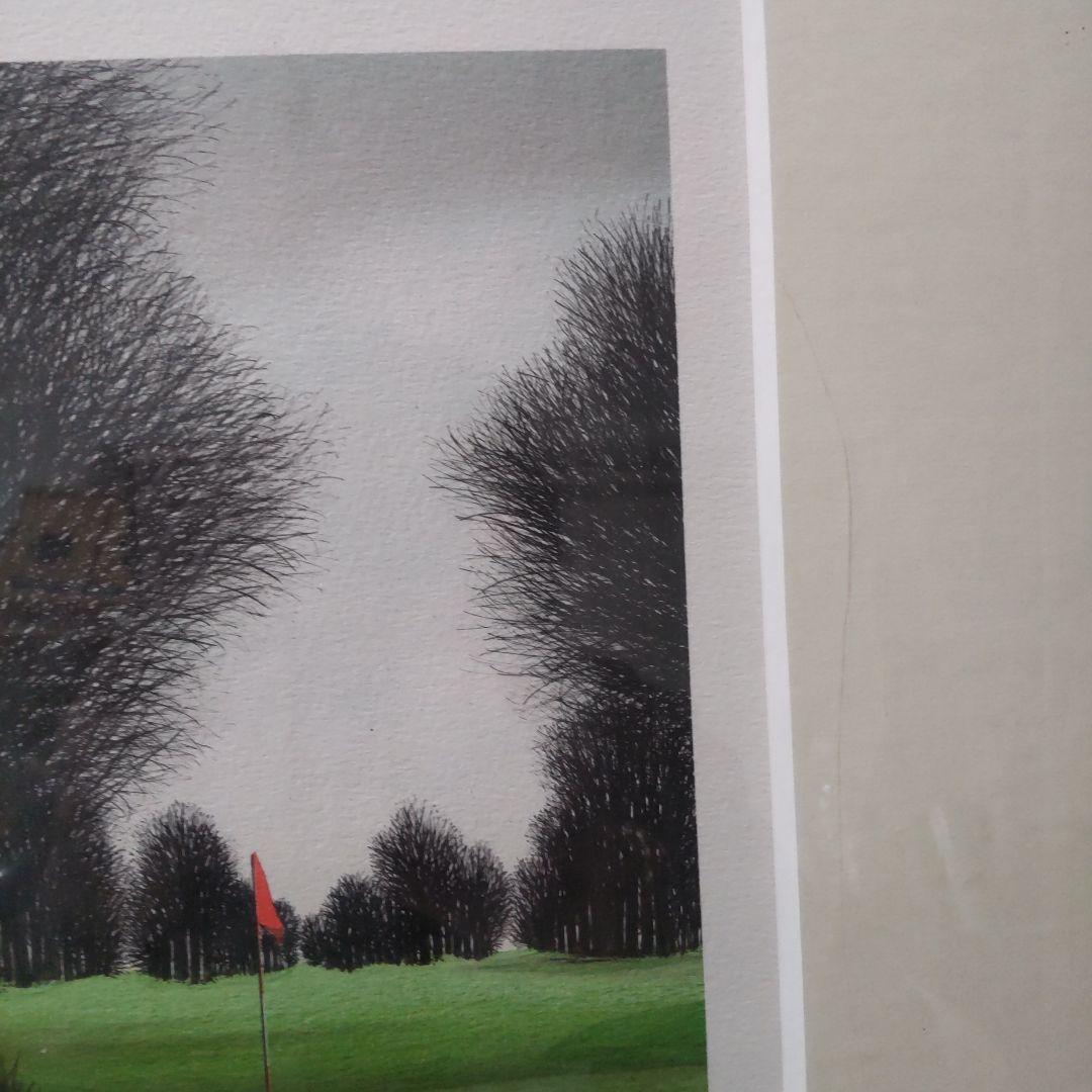 値下げ　デペルト「ショールクリークゴルフクラブ」リトグラフ