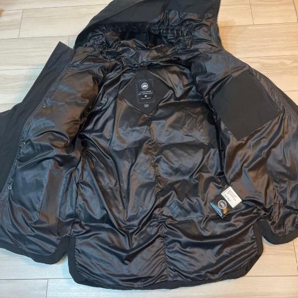 【未使用】カナダグース マクミランパーカー ブラックレーベル ダウン M