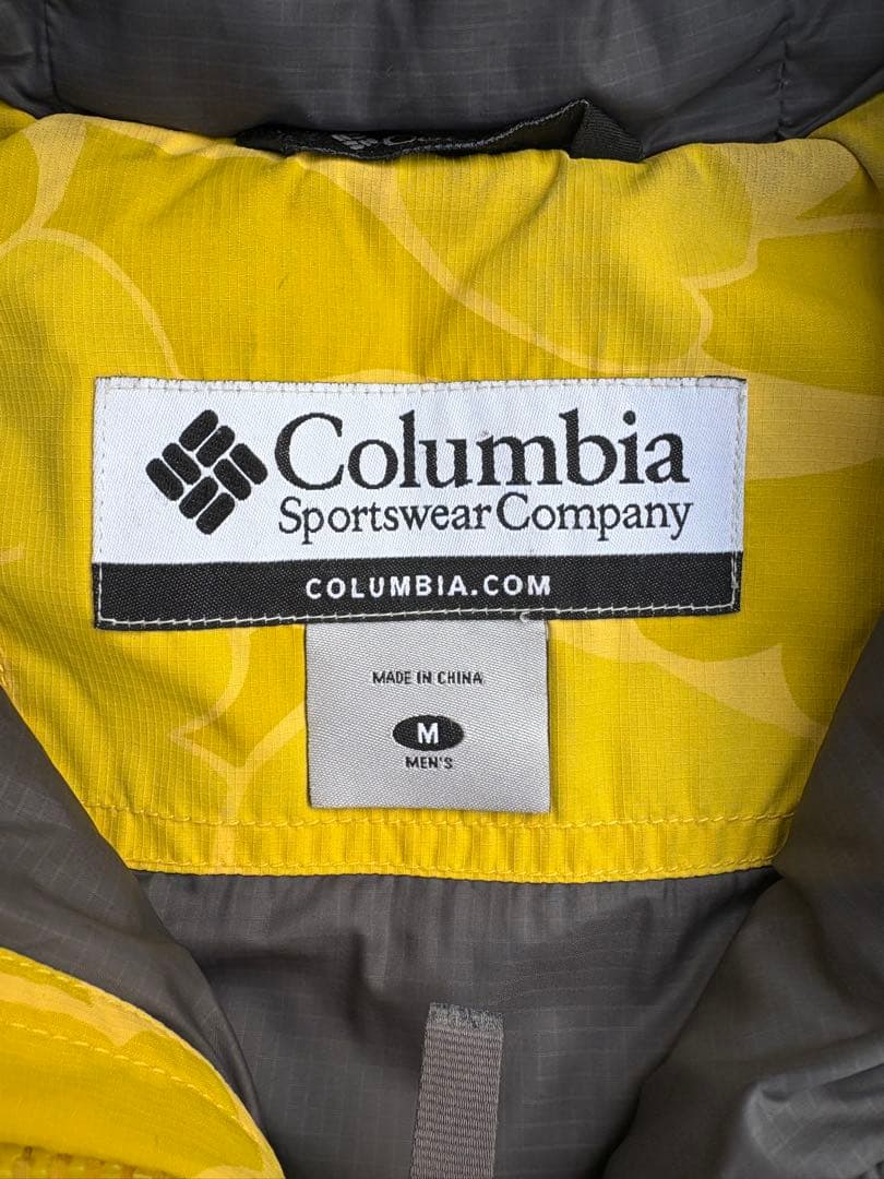 Columbia 迷彩柄 キルティングダウンジャケット M