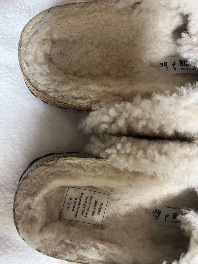 ビルケンシュトック BIRKENSTOCK ボア サンダル 美品