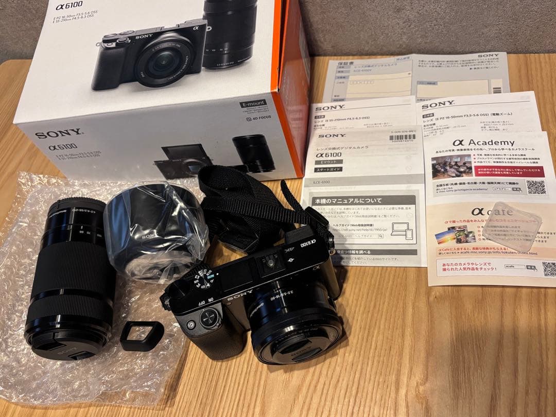 SONY α6100 ミラーレス一眼カメラ