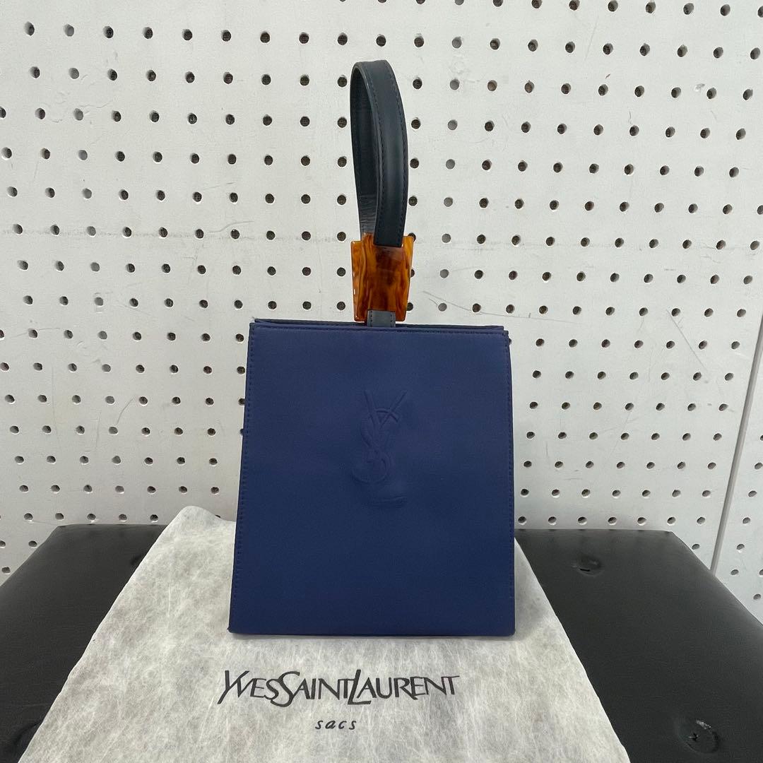 イヴサンローラン　ハンドバッグ　パーティバッグヴィンテージ　美品