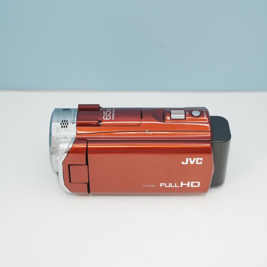 JVC Everio GZ-E765-R ビデオカメラ フルセット a4857